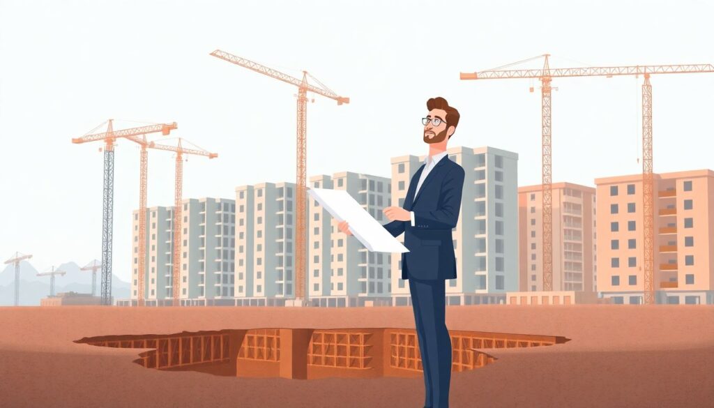 Инвестиции на котловане: риски и стратегии для начинающих инвесторов - иллюстрация