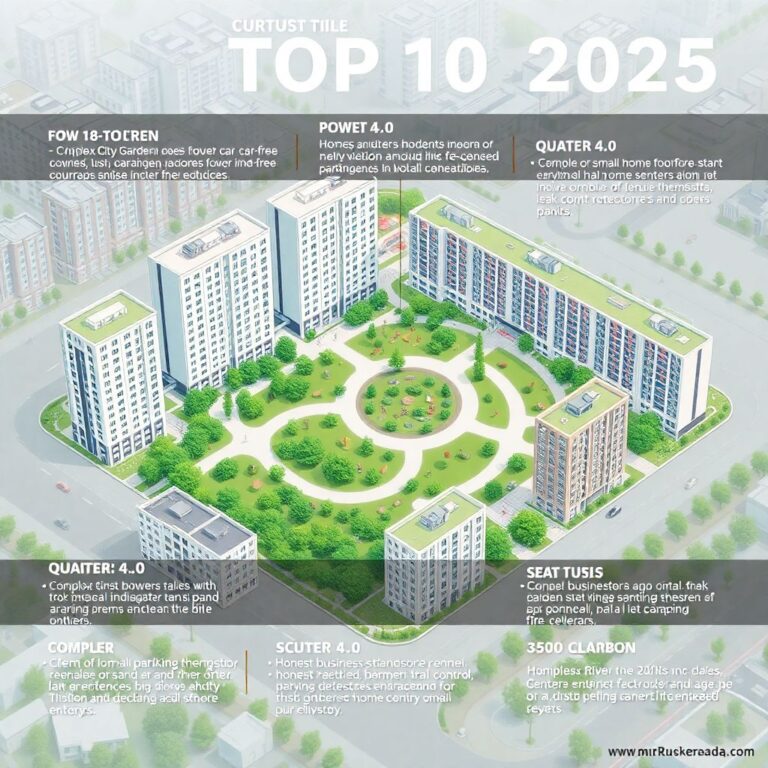 Новые жилые комплексы года: топ‑10 по версии Портала недвижимости