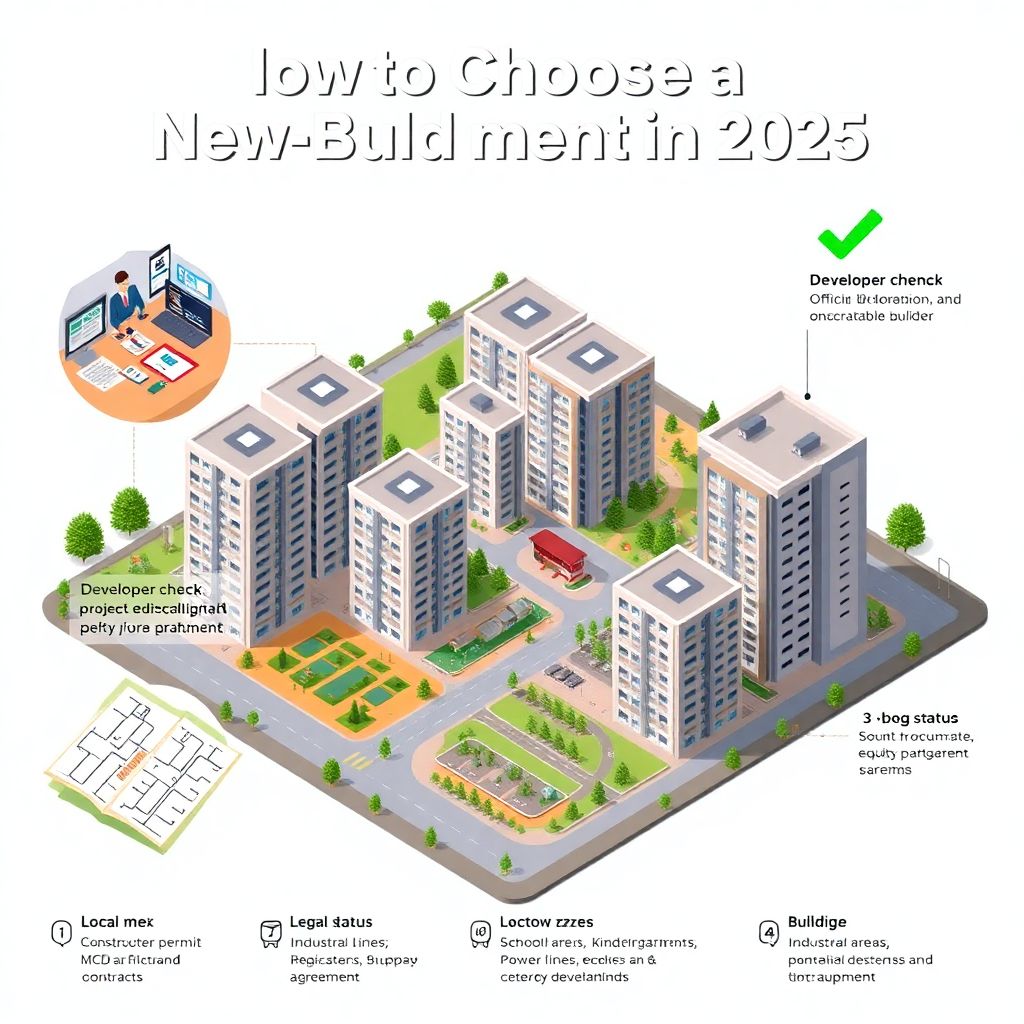 Как выбрать новостройку в 2025 году: чек-лист для покупателя квартиры