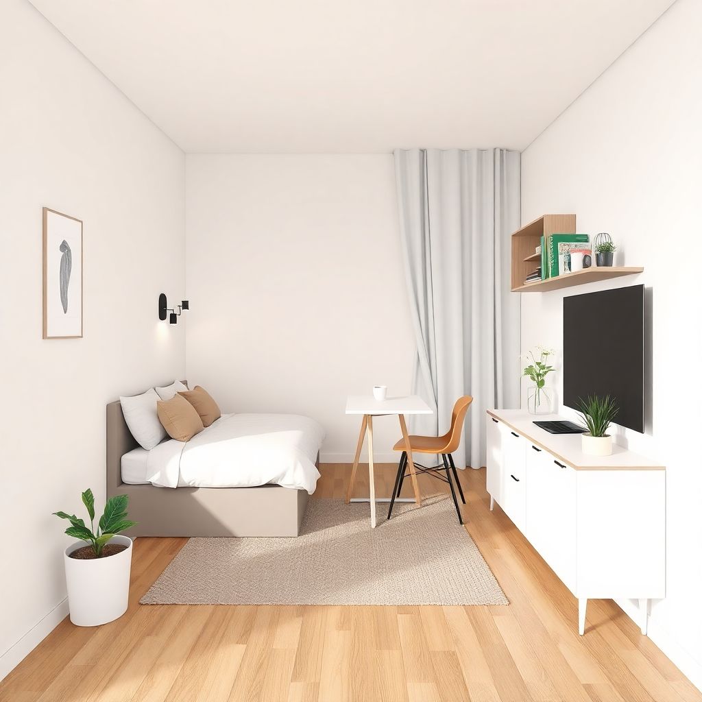 Дизайн интерьера небольших квартир-студий: практичные идеи и решения